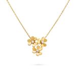 Frivole pendant, 3 flowers, mini model