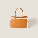 Beau shearling top-handle bag - Image 3