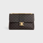 LARGE CELINE VICTOIRE BAG IN TRIOMPHE CANVAS