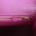 Hermes Birkin 30 Anemone Epsom Gold Hardware - Image 9
