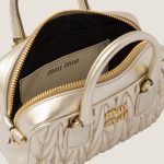 Arcadie Matelassé nappa leather micro-bag - Image 5