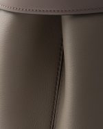 Prada Buckle Large Leather Handbag With Belt - Image 5