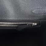 Hermes Birkin 30 Black Matte Alligator Palladium Hardware - Image 8