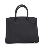 Hermes Birkin 30 Black Togo Gold Hardware - Image 4