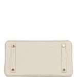 Hermes Birkin 30 Craie Togo Gold Hardware - Image 6