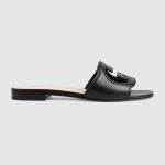 Womens Interlocking G slide sandal - Image 3