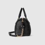 GG Emblem Small Top Handle Bag - Image 5