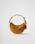 Prada Arqu?? Small Shearling Shoulder Bag