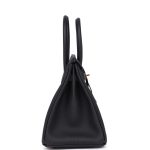 Hermes Birkin 30 Black Togo Gold Hardware - Image 3
