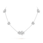 Frivole necklace, 9 flowers