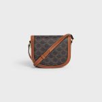 BESACE CLEA IN TRIOMPHE CANVAS AND CALFSKIN TAN - Image 3