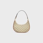 AVA BAG IN TRIOMPHE CANVAS AND CALFSKIN GREGE