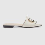 Womens slide sandal with Interlocking G - Image 3