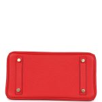 Hermes Birkin 25 Rouge de Coeur Togo Gold Hardware - Image 5