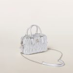 Arcadie Matelassé nappa leather micro-bag - Image 3