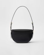 Prada Arqu?? Leather Shoulder Bag With Flap - Image 5