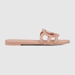 Womens Interlocking G slide sandal - Image 3