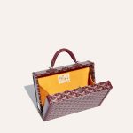 Goyard Grand H?tel Trunk Bag Burgundy - Image 4