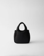 Padded Re-Nylon Mini-Bag With Bow - Image 4