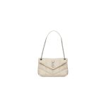 PUFFER SMALL CHAIN BAG IN QUILTED LAMBSKIN