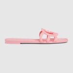 Womens Interlocking G slide sandal - Image 3