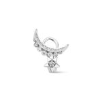Lune single earring
