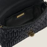 Miu Crystal Cloqué Nappa leather bag - Image 4