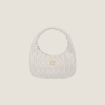 Large wander matelassé nappa leather hobo bag