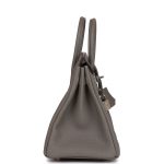 Hermes Birkin 25 Gris Meyer Togo Palladium Hardware - Image 3