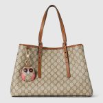 GG Emblem Medium Tote Bag - Image 4
