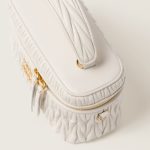 Matelassé nappa leather shoulder bag - Image 6