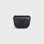 FOLCO CUIR TRIOMPHE IN SMOOTH CALFSKIN BLACK