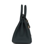 Hermes Birkin 25 Vert Mangrove Togo Permabrass Hardware - Image 3