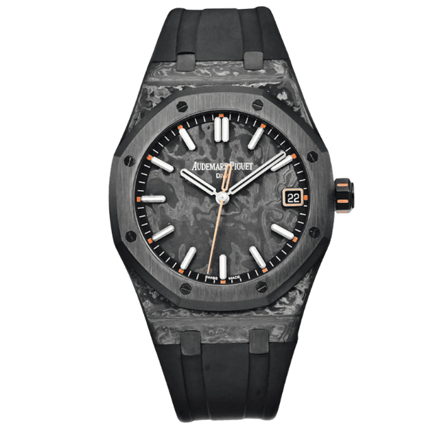 Thiet-ke-chua-co-ten-15-2 Audemars Piguet Royal Oak 15500 DiW Voidline Carbon 41mm orange color – VIP Version - Image 1