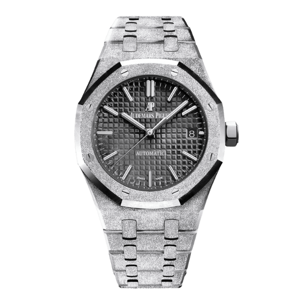 Thiet-ke-chua-co-ten-41-3 Audemars Piguet Royal Oak Frosted-Gold 15454BC 37mm Gray Dial – VIP Version - Image 1