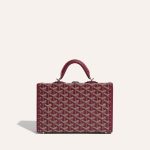 Goyard Grand H?tel Trunk Bag Burgundy - Image 2