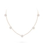 Fleurette necklace, 5 flowers