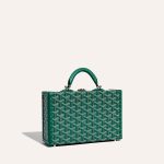 Goyard Grand H?tel Trunk Bag Green