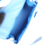 Hermes “Quelle Idolle” Kelly Doll Bleu Zellige and Bleu Agate Swift Palladium Hardware - Image 7