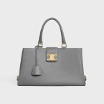 MEDIUM APPOLINE BAG IN SUPPLE CALFSKIN ZINC
