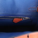 Hermes Birkin 25 Cuirve Verso Taurillon Novillo Palladium Hardware - Image 8