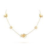 Frivole necklace, 9 flowers