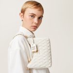 Matelassé nappa leather shoulder bag - Image 2