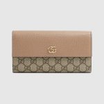 GG Marmont Bi-Color Continental Wallet