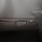 Hermes Birkin 25 Etain Togo Palladium Hardware - Image 8