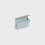 CARD HOLDER WITH FLAP TRIOMPHE IN SHINY CALFSKIN - Image 4