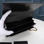 SUNSET MEDIUM CHAIN BAG IN SMOOTH LEATHER - Image 9