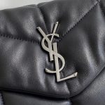 PUFFER SMALL CHAIN BAG IN QUILTED LAMBSKIN - Image 6