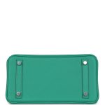 Hermes Birkin 25 Vert Vertigo Verso Swift Palladium Hardware - Image 5