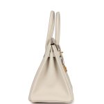 Hermes Birkin 30 Craie Togo Gold Hardware - Image 3